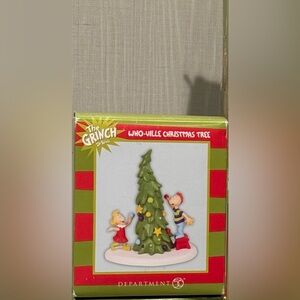 Department 56: Grinch Christmas Village - “Who-ville Christmas Tree